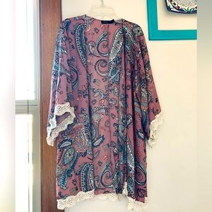 Paisley kimono/robe